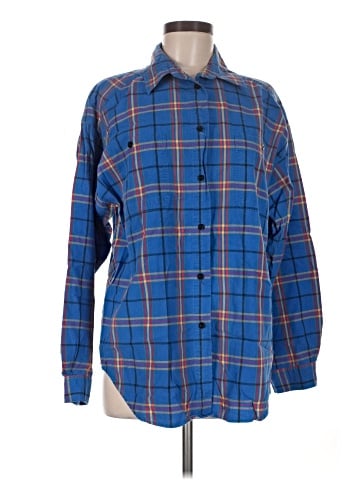 Leslie Fay Long Sleeve Button-Down Shirt (view 1)