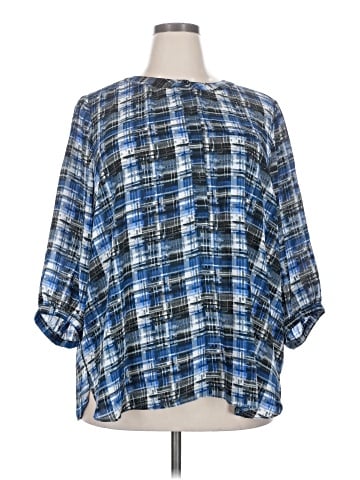Not Your Daughter's Jeans 3/4 Sleeve Blouse (view 1)