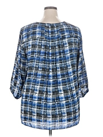 Not Your Daughter's Jeans 3/4 Sleeve Blouse (view 2)