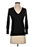 J.Crew 100% Merino Wool Black Wool Pullover Sweater Size XXS - photo 1