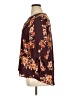 Daniel Rainn 100% Polyester Floral Brown 3/4 Sleeve Blouse Size XL - photo 5