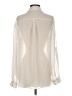 Decree 100% Polyester Ivory Long Sleeve Blouse Size S - photo 2