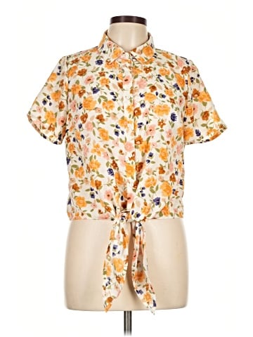 Timing Short Sleeve Blouse (view 1)