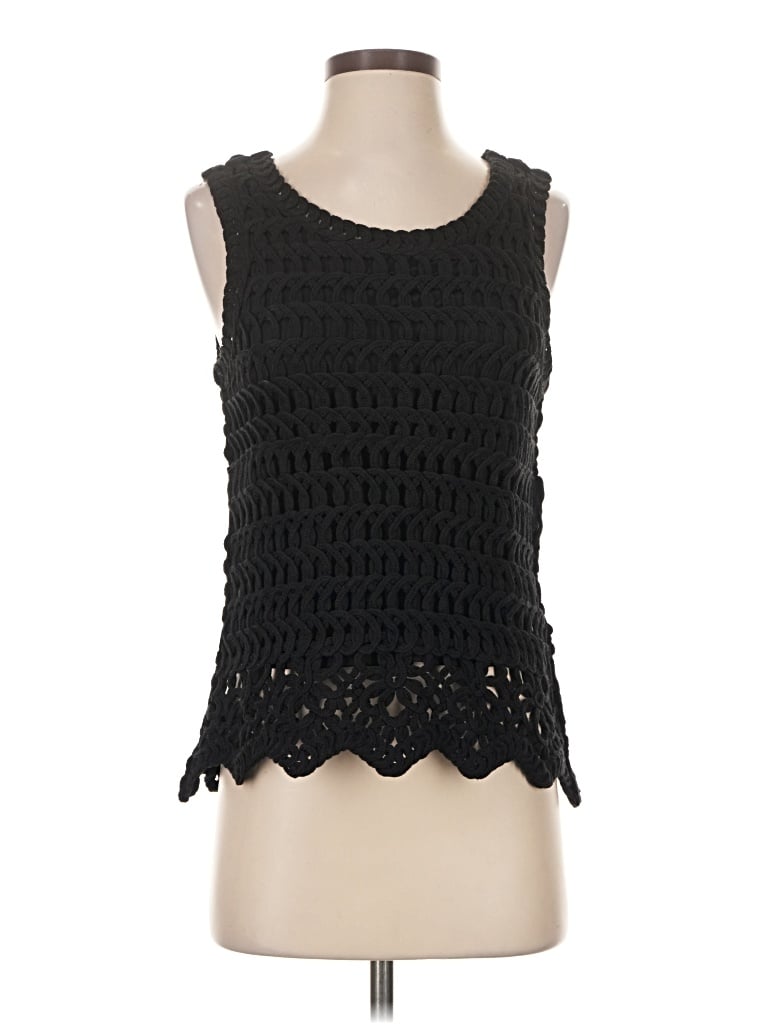 Pre-owned Adiva Cardigan Sweater In Black