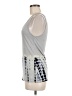 XCVI 100% Rayon Silver Tank Top Size M - photo 5