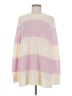 Akris Punto 100% Wool Color Block Pink Wool Pullover Sweater One size - photo 1