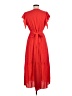 Angashion 100% Polyester Red Casual Dress Size M - photo 2