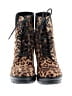 Brash Animal Print Brown Ankle Boots Size 8 - photo 2