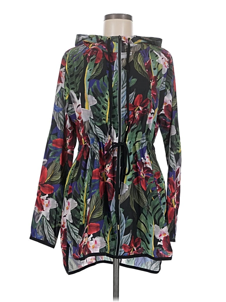 Pre-owned C&c California Raincoat In Green
