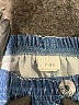 Unbranded 100% Polyester Blue Denim Shorts Size 7 - 8 - photo 3