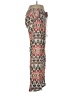 SW3 Bespoke 100% Silk Print Red Silk Pants Size S - photo 4