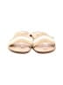 Assorted Brands 100% Leather Ivory Sandals Size EU 37 - photo 2