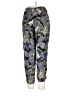 Shein 100% Viscose Tropical Blue Casual Pants Size XL - photo 2