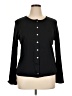 L.L.Bean 100% Supima Cotton Black Long Sleeve Blouse Size XL - photo 1