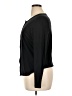 L.L.Bean 100% Supima Cotton Black Long Sleeve Blouse Size XL - photo 5