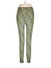 Lularoe Print Green Leggings Size 1X (Tall & Curvy) - photo 1