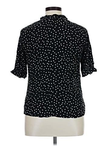 Bobeau Short Sleeve Blouse (view 2)