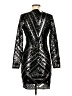 Express 100% Polyester Silver Cocktail Dress Size M - photo 2