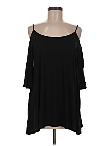 Aqua 3/4 Sleeve T-Shirt (view 1)