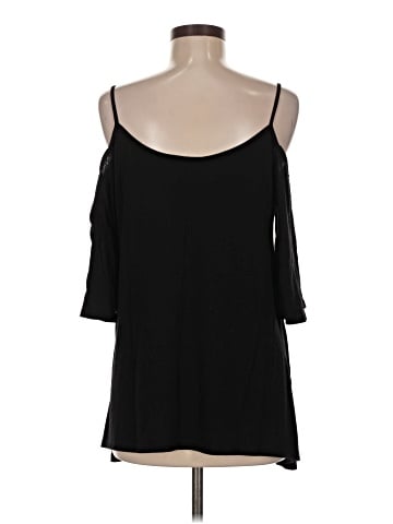 Aqua 3/4 Sleeve T-Shirt (view 2)