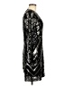 Express 100% Polyester Silver Cocktail Dress Size M - photo 4