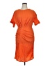 Shein 100% Polyester Orange Cocktail Dress Size 14 - photo 1