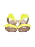 Charles Albert Color Block Yellow Sandals Size 7 - photo 2