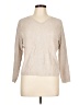 Lands' End 100% Baumwolle Tan Pullover Sweater Size L - photo 1