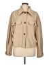 Avec Les Filles 100% Polyester Solid Tan Jacket Size L - photo 1