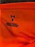 Under Armour 100% Polyester Orange Short Sleeve T-Shirt Size 4 - photo 3