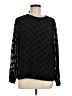 UNTUCKit 100% Polyester Black Long Sleeve Blouse Size M - photo 1