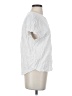 Babaton 100% Rayon White Short Sleeve Blouse Size S - photo 4