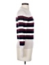 Equipment Stripes Burgundy Turtleneck Sweater Size S - photo 4