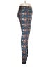 Lularoe Print Blue Leggings Size 1X (Tall & Curvy) - photo 4