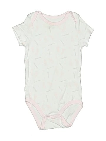 Calvin Klein Short Sleeve Onesie (view 1)