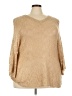 Cato 100% Acrylic Tan Poncho Size 22 - photo 1