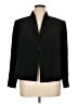 Tahari by ASL 100% Polyester Black Blazer Size 16 (estimated) - photo 1