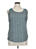 The Limited 100% Polyester Teal Tank Top Size XL - photo 1