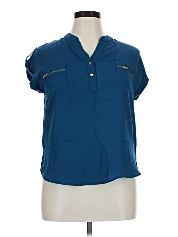 Sweet Wanderer Short Sleeve Blouse (view 1)