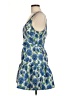 Aqua 100% Polyester Paisley Blue Cocktail Dress Size M - photo 5