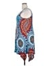 Popyoung Paisley Blue Casual Dress Size 2X - photo 5