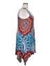 Popyoung Paisley Blue Casual Dress Size 2X - photo 4