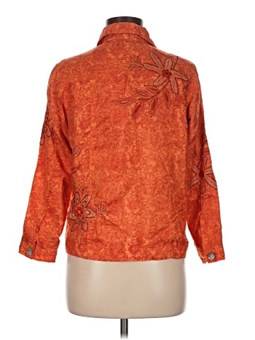 Laura Ashley 3/4 Sleeve Button-Down Shirt (view 2)