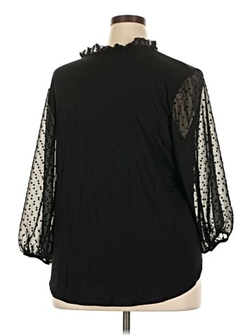 Kim & Cami 3/4 Sleeve Blouse (view 2)