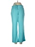 Unbranded Solid Teal Casual Pants Size L (petite) - photo 1