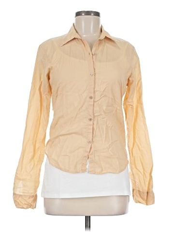 James Perse Long Sleeve Blouse (view 1)