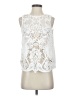 James Coviello 100% Polyester White Sleeveless Blouse Size S - photo 1