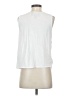 James Coviello 100% Polyester White Sleeveless Blouse Size S - photo 2