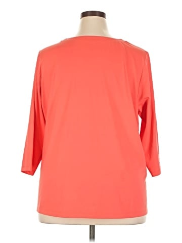 Susan Graver 3/4 Sleeve Top (view 2)