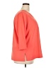Susan Graver Orange 3/4 Sleeve Top Size XXL - photo 4